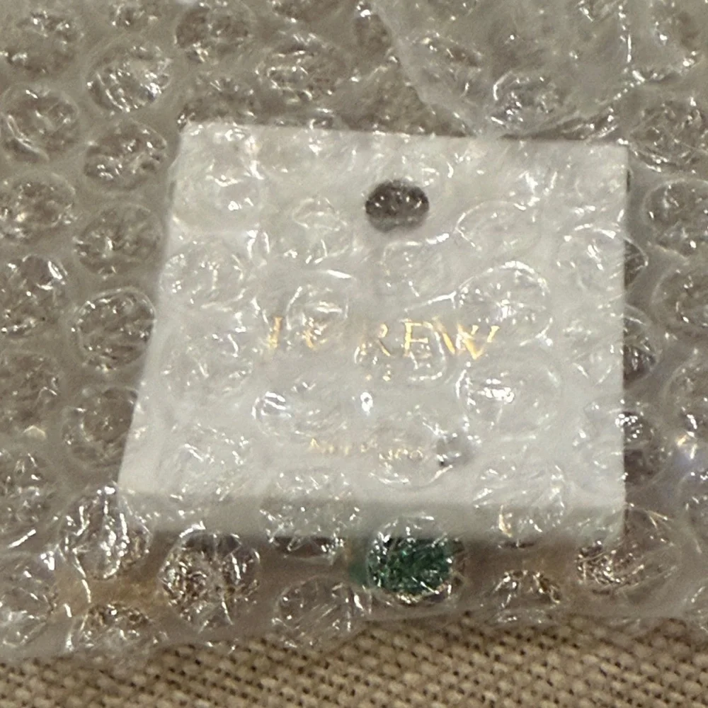 J. Crew Emerald Island Clover Pendant Necklace/NWT - Picture 8 of 8